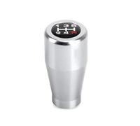 Car Gear Shift Knob Universal 5 Speed Manual Transmission Short Throw Gear Shift Knob Head Aluminum Shifter Lever Gear Shift Knob Lever(Silver 7cm)