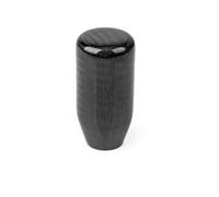 Car Gear Shift Knob Universal Oval Sphere Carbon Fiber Manual Gear Shift Knob with 3 Adapter Replacement for Most Car Decorations Classic(Blue-70mm)(TW-70mm)