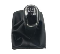 Car Gear Stick For A5 8T 2007-2016 Manual Gearbox Handles Lever Change Cover Gear Shift Knob Boot Stick Shifter Dust Jacket Stick Shifter Handball(R 1 2 3 4 5 6 knob)