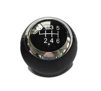 Car Gear Stick For Toyota IQ For AJ10 2009-2015 Manual Selector Transmission Handle Car Gear Shift Knob Lever Change Gearbox Shifter Stick Shifter Handball(6 speed silver)