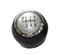 Car Gear Stick For Toyota IQ For AJ10 2009-2015 Manual Selector Transmission Handle Car Gear Shift Knob Lever Change Gearbox Shifter Stick Shifter Handball(6 speed silver)
