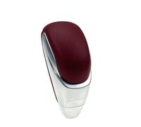 Car Gear Stick Knob for Mazda 3 2006 2007 2008 2010 2011 2012 Stick Lever Head Gearbox Handles Lever Shifter Automatic Car Gear Shift Knob Gear Knob(Matt Silver Red)