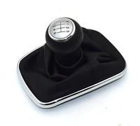 Car Gear Stick Replacement for VW for Golf 4 IV MK4 for GTI R32 for Bora for Jetta 5/6 Speed 23mm Black Frame Gear Shift Knob Lever Gaiter Boot Stick Shifter Handball(5 Speed A)(6 Speed E)