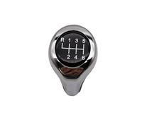 Car Gear Stick Shift Knob 5 6 Speed Leather Compatible with BMW 1 3 Series E30 E32 E34 E36 E38 E39 E46 E53 E60 E63 E90 E91 X3 E83 X1 E84(Grey)