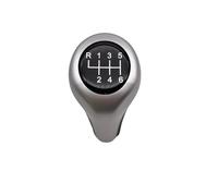 Car Gear Stick Shift Knob 5 6 Speed Leather Compatible with BMW 1 3 Series E30 E32 E34 E36 E38 E39 E46 E53 E60 E63 E90 E91 X3 E83 X1 E84(Black)