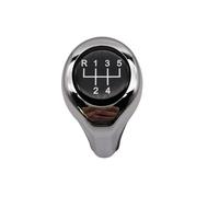 Car Gear Stick Shift Knob 5 6 Speed Leather Compatible with BMW 1 3 Series E30 E32 E34 E36 E38 E39 E46 E53 E60 E63 E90 E91 X3 E83 X1 E84(White)