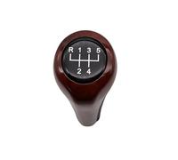 Car Gear Stick Shift Knob 5 6 Speed Leather Compatible with BMW 1 3 Series E30 E32 E34 E36 E38 E39 E46 E53 E60 E63 E90 E91 X3 E83 X1 E84(Red)