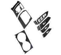 Car Gearbox Window Switch Panel Set Adjust Cover Trim Sticker Strip LHD For Mazda Cx-5 Cx5 2017 2018 2019 BLNETU