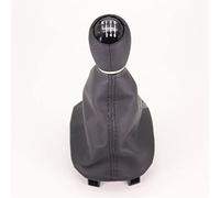 Car Gears Lever Replacement for Seat for Toledo MK1 2002 2003 2004 5 Speed 6 Speed Shift Knob with Gear Stick Black Leather Boot Shifter Adapter (Color : 6 Speed)(6 Speed)