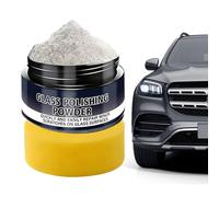 Car Glass Cleaner - Long Lasting Polishing Powder, Windscreen Cleaner Car Accessories - for Maintenance Care Repair Mirror Truck Sedan Motorhome Everyday Driving Travel