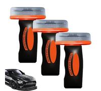 Car Glass Cleaner & Oil Film Remover, Windshield Cleaning Tool for Car Windows, Handle OilFilmRemover Lotion, Glasscleaning Board for C/ar Windshield (3 Pcs)