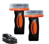 Car Glass Cleaner & Oil Film Remover, Windshield Cleaning Tool for Car Windows, Handle OilFilmRemover Lotion, Glasscleaning Board for C/ar Windshield (2 Pcs)