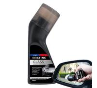 Car Glass Coating - Hydrophobic Spray 100 ml with Applicator Brush, Anti Fog Window Treatment, Long Lasting Water Repellent, Windscreen Cleaner for Clear View, Drive the D