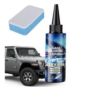 Car Glass Oil Film Remover - Polishing Liquid, Water Spot Remover, Small Scratches Degreaser Spray For Oil, Grease And Stain Prevents | Cleaning Accessory Product For Car, Window And Others