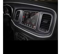 Car Glass Screen Protector Compatible With Dodge For Charger 2015 2016 2017 2018 2019 Car GPS Navigation Tempered Glass Protective Film Auto Interior Accessories Car Screen Protector