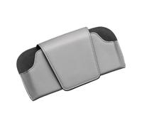 Car Glasses Cases For Car Glasses Clip Sun Visor Sunglasses Storage Box Inside The Not Taking Up Space Easy Access Visor Sunglasses Case(Grey)