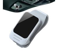 Car Glasses Clip - Organize & Cards On The Move | Sun Visor Holder With Secure Grip & Card Slot | For Men & Women Drivers, Universal Fit Any Vehicle, Structure C