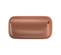 Car Glasses Storage Case | Soft PU Leather Shell | Clip-On Eyewear Organizer With Secure and Slim Profile | Vehicle Interior Storage for Glasses Key Paper and Daily Driving