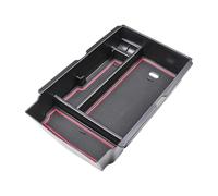 Car Glove Box, For CRV 2023 2024 Center Console Organizer Car Interior Accessories ABS Armrest Storage Box Insert Tray Case(Red)