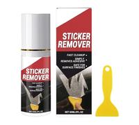 Car Glue Removal Kit - Adhesive Remover Spray | Sticker Decal Cleaner With Scraper | Powerful Dissolver For Vehicle Paint Glass, Safe Cleaning Solution, Portable Detailing Tool