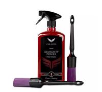 Car Gods Almighty Power Car Valet Pre-Wash & Detailing Brush Bundle Kit