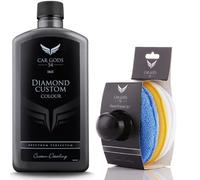 Car Gods Grey Polish Wax Colour Restorer 500Ml With Wax Applicator Pad