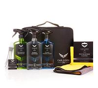 Car Gods Interior Detailing Gift Pack | 6 Piece Car Care Cleaning Kit - Interior Detailer, Fabric Cleaner, Glass Cleaner, Microfibre Cloth, Interior Detailing Brush, Storage Bag