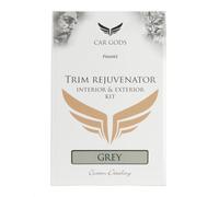 Car Gods Interior & Exterior Dash Trim Detailer Rejuvenator Kit Grey Treatment