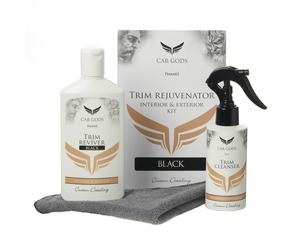 Car Gods Interior & Exterior Trim Rejuvenator Kit - Black Kit