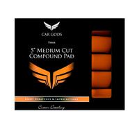 Car Gods Medium Cut Compound Pad x 5 5"