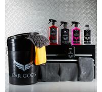 Car Gods Prep & Wash Bucket Kit Iron Oxide Bug Tar & Glue Remover Shampoo