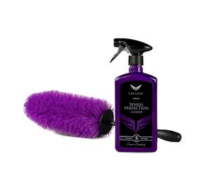 Car Gods Wheel Cleaner & Barrel Brush Bundle Kit