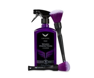 Car Gods Wheel Cleaner & Feathertip Brushes Bundle Kit