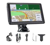 Car GPS, GPS Navigator, 7-Inch Touchscreen Display, Real-Time Voice Navigation, Global Positioning System for Long Trip Driving, Vehicle RV Trucks Navigations for Men Women Seniors