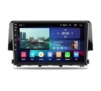 Car Gps Navigation Car Stereo for Honda Civic 2016-2021 Ota Updates, Portrait and Landscape Modes, Backup Camera, Bluetooth, Voice Control, Gps, 8 Core 8G+256G