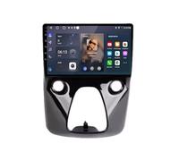 Car Gps Navigation Car Stereo for Toyota Aygo Peugeot 108 Citroen C1 2016-2020 Touch Screen with Carplay Wifi Bluetooth Mirror Link, Fm, Steering Wheel Control, 8 Core 4G+64G