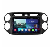 Car Gps Navigation Car Stereo for VW Tiguan 2010-2016 Wireless, Mirror Link, Live Navigation, Voice Assistant, Touchscreen, Bluetooth, Aux, Gps, 4 Core 1G+32G