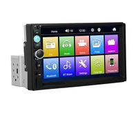 Car GPS navigation Single 1Din 7" Touch Screen Stereo Bluetooth Radio Car for Apple/Android Carplay GPS