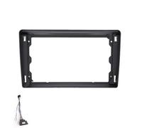 Car GPS Navigation Stereo Fit For Ford Class Focus Radio Fascias Panel Frame Fit 2Din 9 Inch In Dash Headunit Screen Frame Dash Panel Trim Car Radio Fascia Panel(Frame an cord 9 INCH)