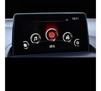 Car gps protector Compatible With Mazda For CX-4 2020 2021 Car GPS Multimedia Guard Screen Protective Protector Film Interior Accessories