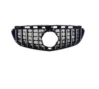 Car Grill Accessories For Benz E Class W212 2013-2015 GT Diamond Style Middle Mesh Front Bumper Grille Grill Grid Body Kit Tuning Accessories Bumper Grille Grills(13-15 GT Silvery)