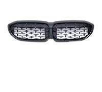 Car Grill Accessories For BMW 3 Series G20 G21 Front Grille Bumper Grill Inlet Mesh Grid Tuning Accessory For 318i 320i 320d 330i 340i 340d 2019-2022 Bumper Grille Grills(Diamond Sltyle)