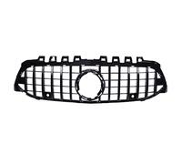 Car Grill For Mercedes For Benz A-Class W177 V177 2018-2023 Front Grille Middle Net Grills Assembly Frame Cover Decor Parts(Black C)