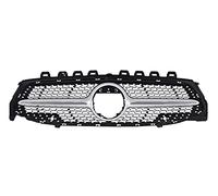 Car Grill For Mercedes For Benz CLA-Class W118 2020-2023 Front Grille Middle Net Bumper Grills Assembly Cover Trim Decoration(Silver C)