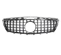 Car Grill For Mercedes For Benz CLS-Class W219 C219 2004-2014 Front Grille Middle Net Grills Assembly Frame Cover Body Parts(2011-2014 Black A)