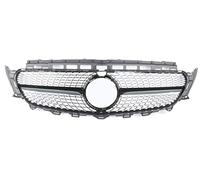 Car Grill For Mercedes For Benz E-Class Sport W213 S213 2017-2020 Front Grille Middle Net Grills Assembly Frame Cover Parts(Black A)