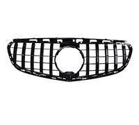 Car Grill For Mercedes For Benz E-Class W212 S212 2009-2016 Front Grille Middle Net Grills Assembly Frame Cover Decor Parts(2013-2016 black B)
