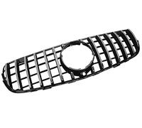 Car Grill For Mercedes For Benz GLC-Class X253 C253 2015-2023 Front Grille Middle Net Grills Assembly Frame Cover Parts(2015-2019 silver A)
