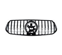 Car Grill For Mercedes For Benz GLE-Class W167 V167 2019-2023 Front Grille Middle Net Grills Assembly Frame Cover Decoration(Black)