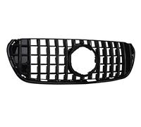 Car Grill For Mercedes For Benz X-Class 2017-2022 Front Grille Middle Net Grills Assembly Frame Cover Exterior Parts(Black)